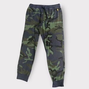 Polo Ralph Lauren Camo Jogger Lounge Pants Men’s L Cotton Sleepwear Green